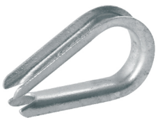 G-411 Standard Wire Rope Thimble US type.png